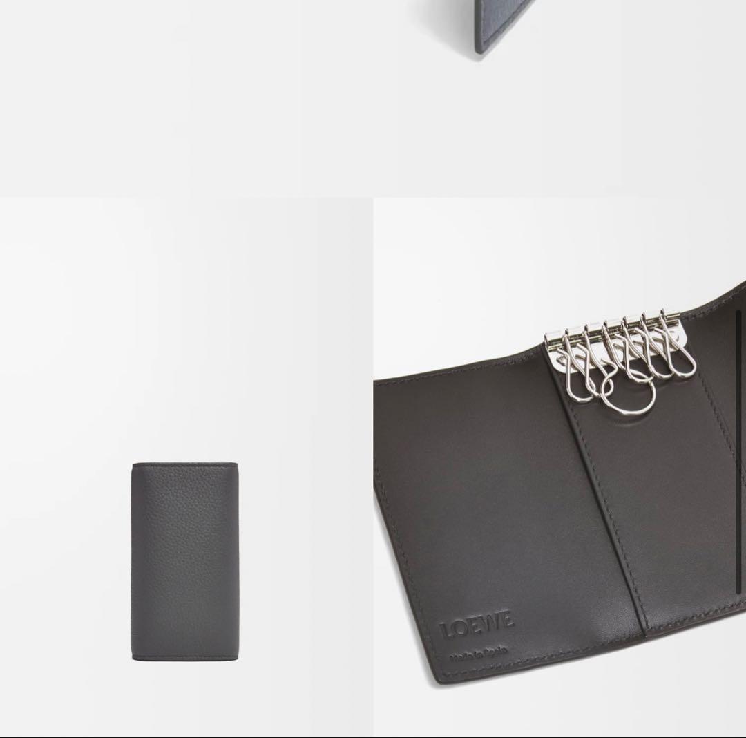 LOOTIE ブラック レザー キーケース