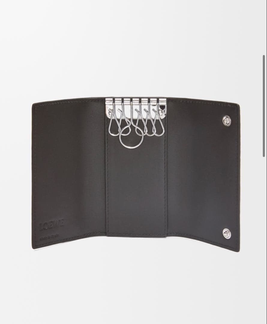 LOOTIE ブラック レザー キーケース