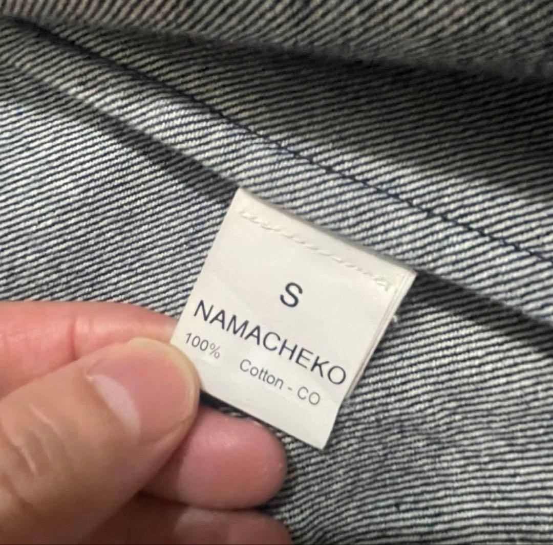 NAMACHEKO デニムシャツジャケット S