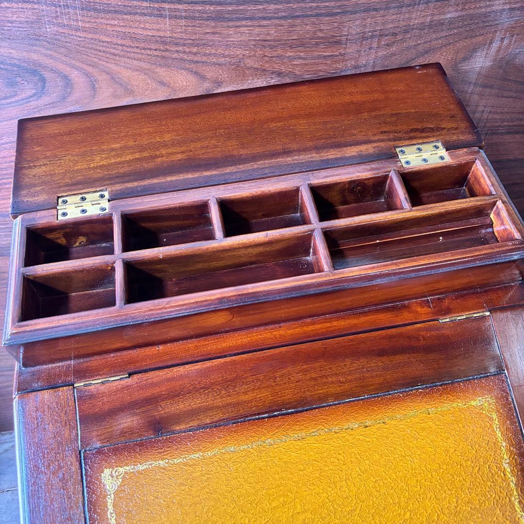 アンティーク調 ミニドレッサーチェスト 鏡台 マホガニー 英国