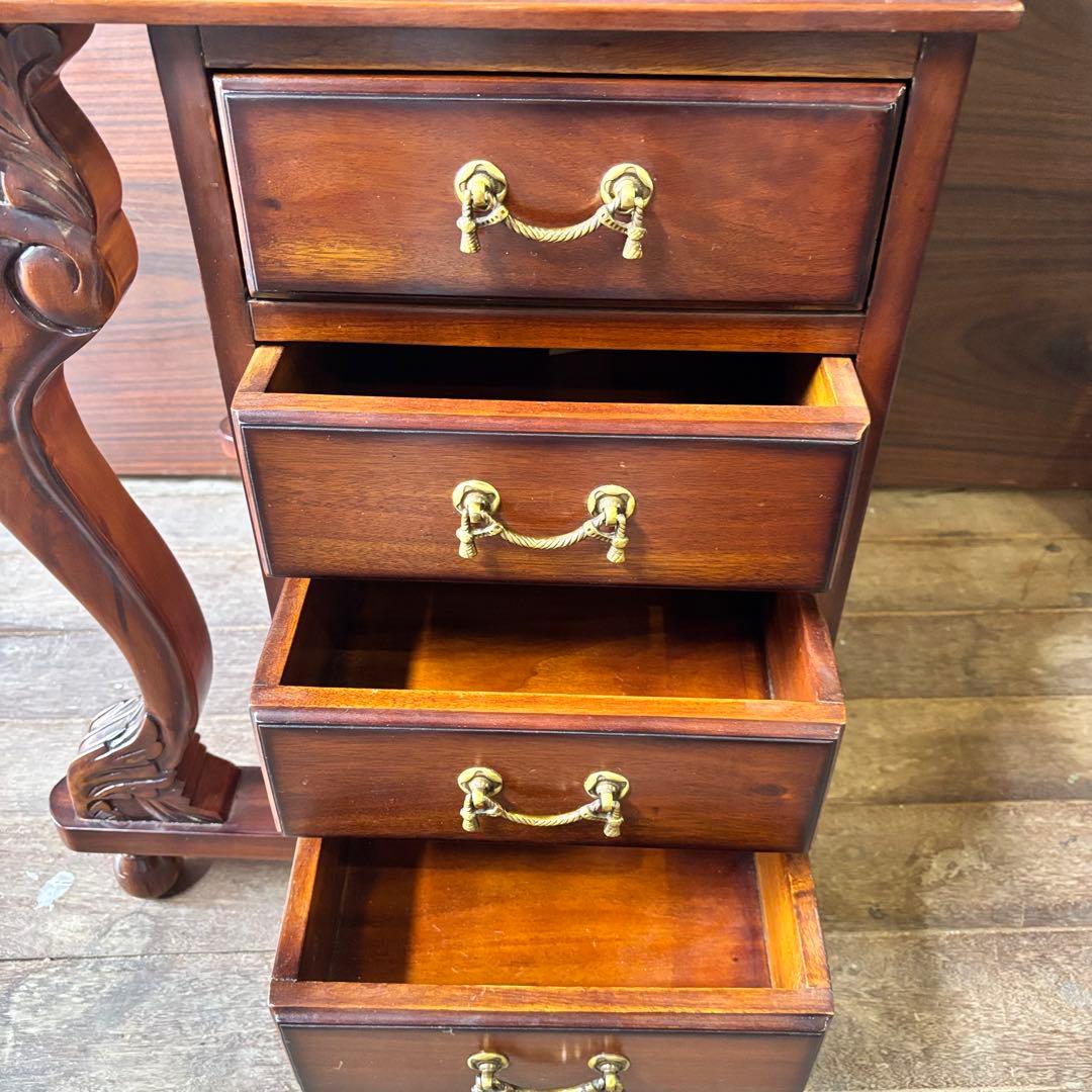 アンティーク調 ミニドレッサーチェスト 鏡台 マホガニー 英国