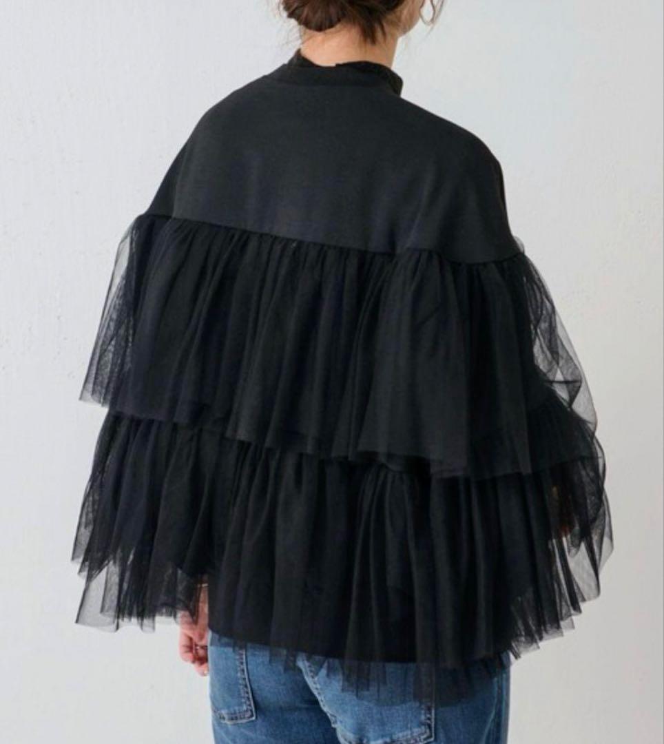 BEARDSLEY ビアズリー チュールMA-1 ブルゾン ブラック 新品未使用