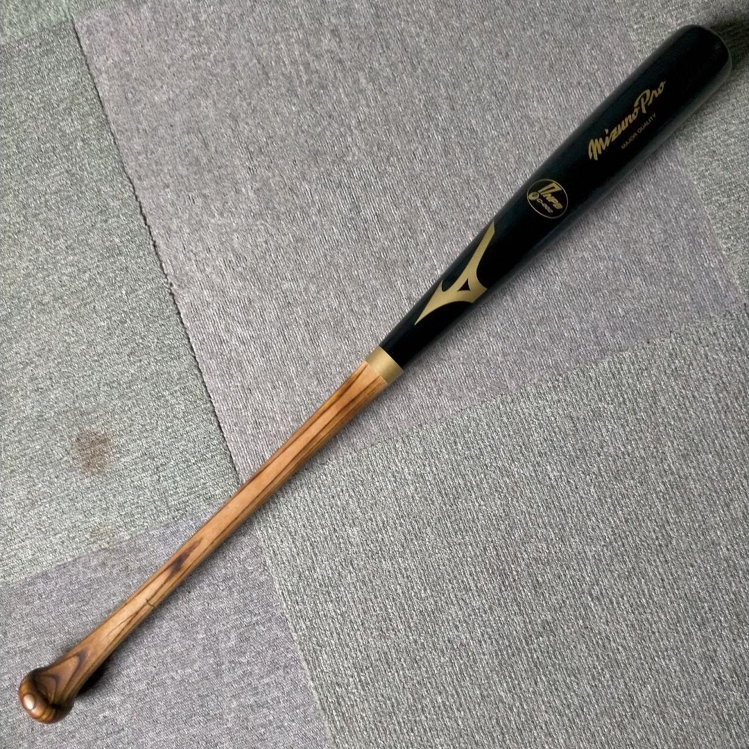 【プレミア】小窪哲也 ミズノ 硬式木製バット 85.5cm 905g