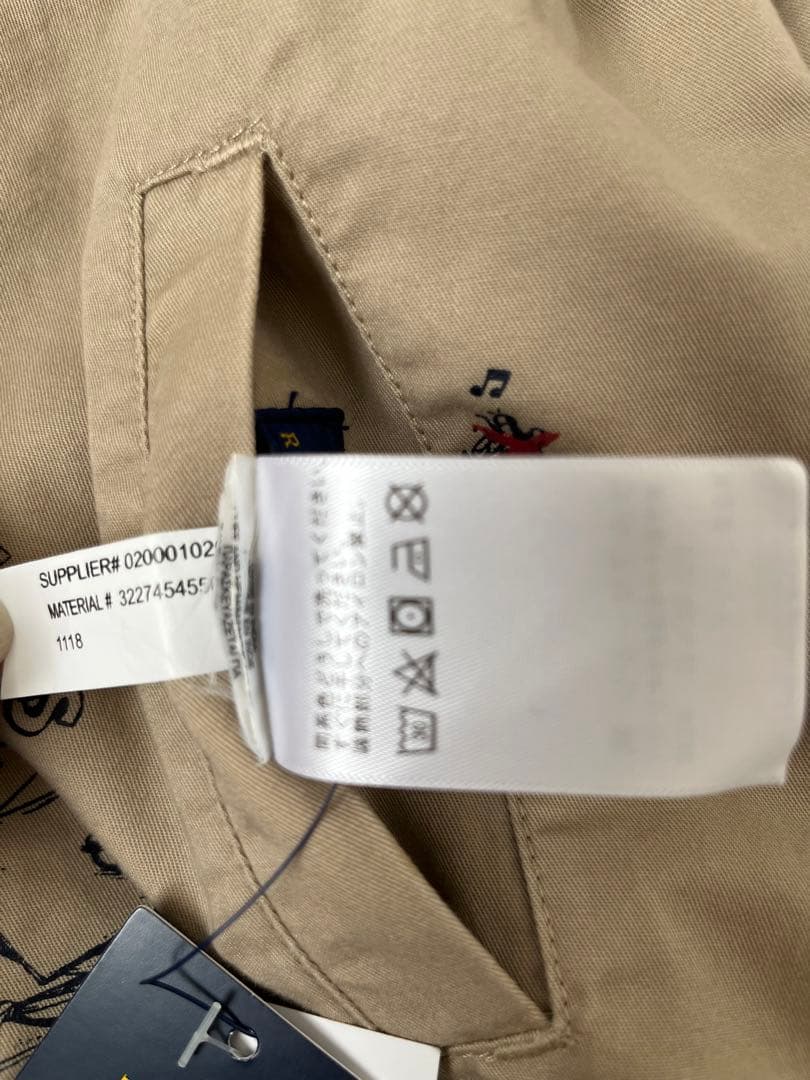 未使用　ラルフローレン　リバーシブル　ブルゾン　130