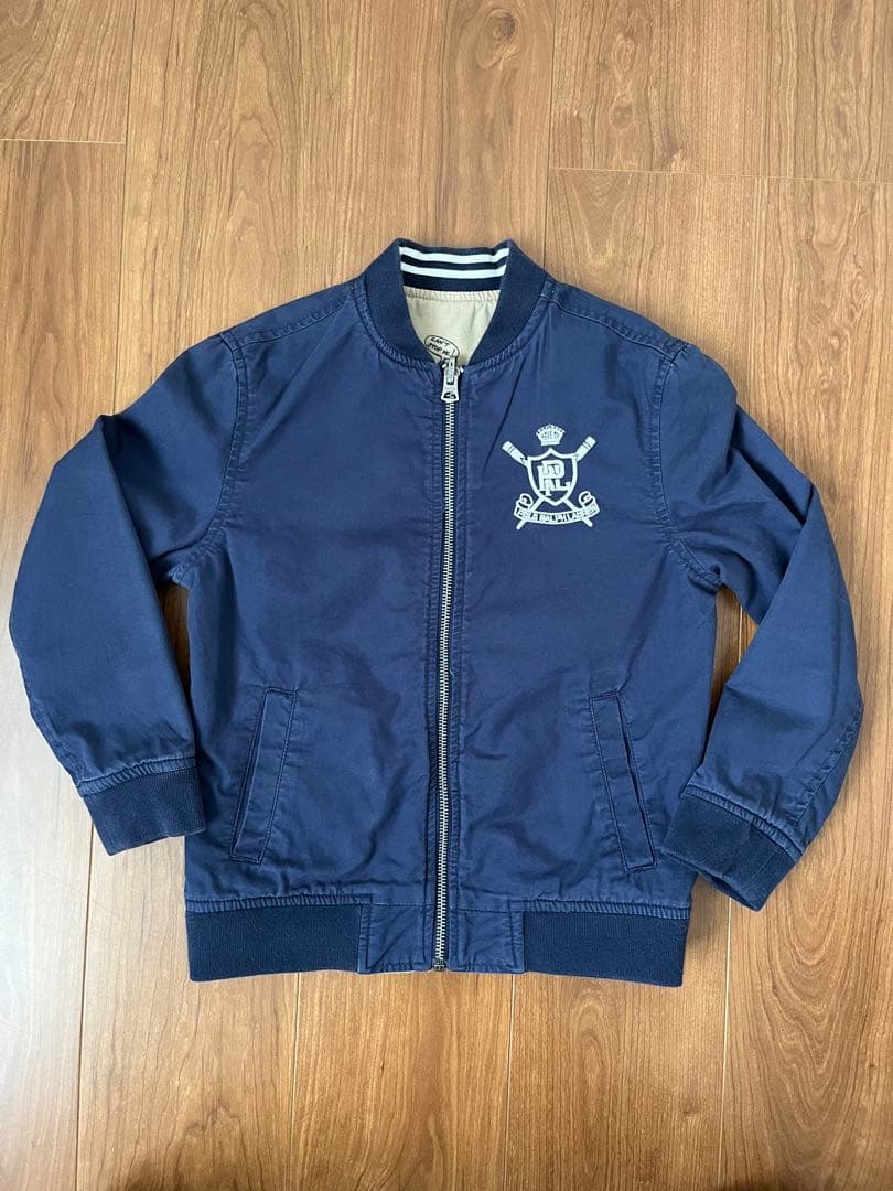 未使用　ラルフローレン　リバーシブル　ブルゾン　130