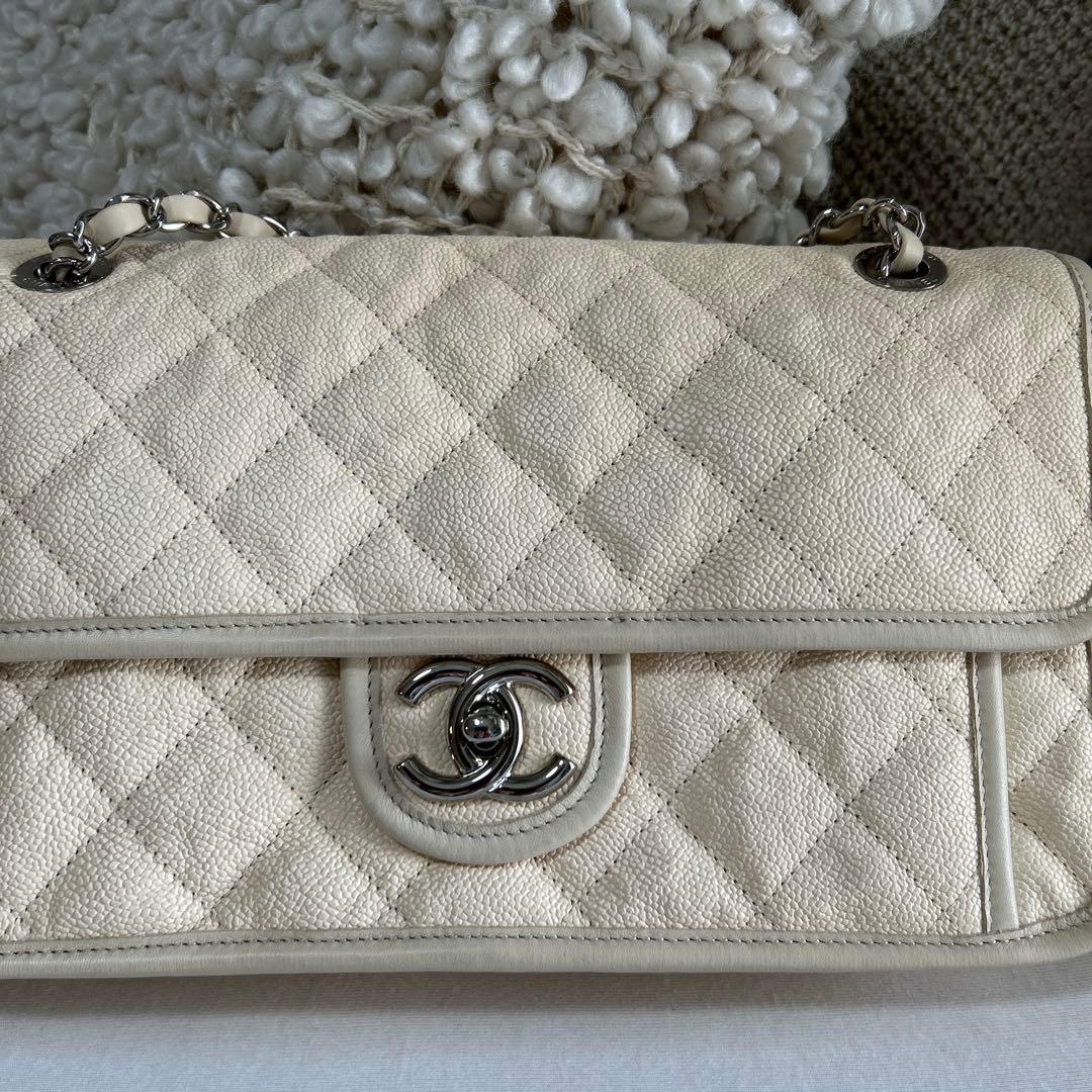 denimCHANEL シャネルショルダーバッグマトラッセフレンチリビエラ