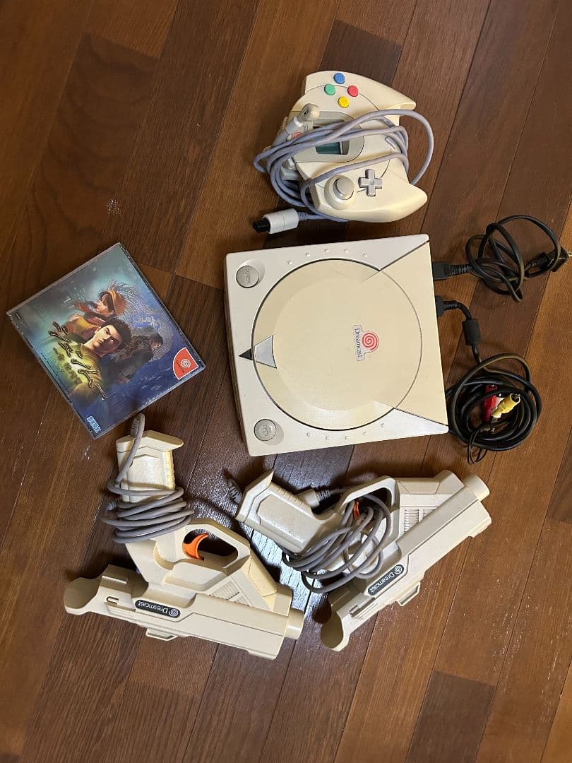 SEGA Dreamcast 本体 コントローラー ガン ゲームセット