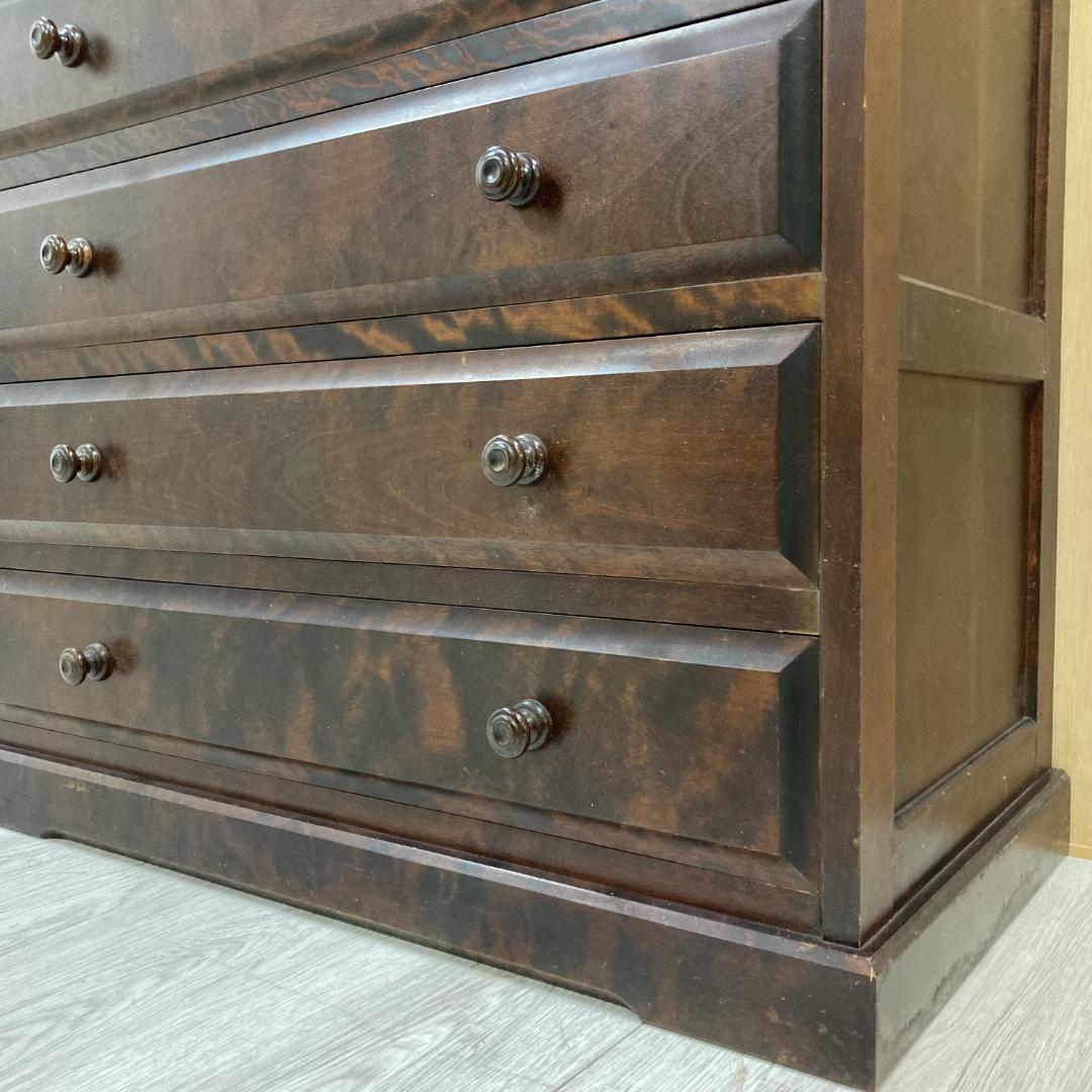 北海道民芸家具 整理箪笥 チェスト 樺材 和モダン 収納家具 北民