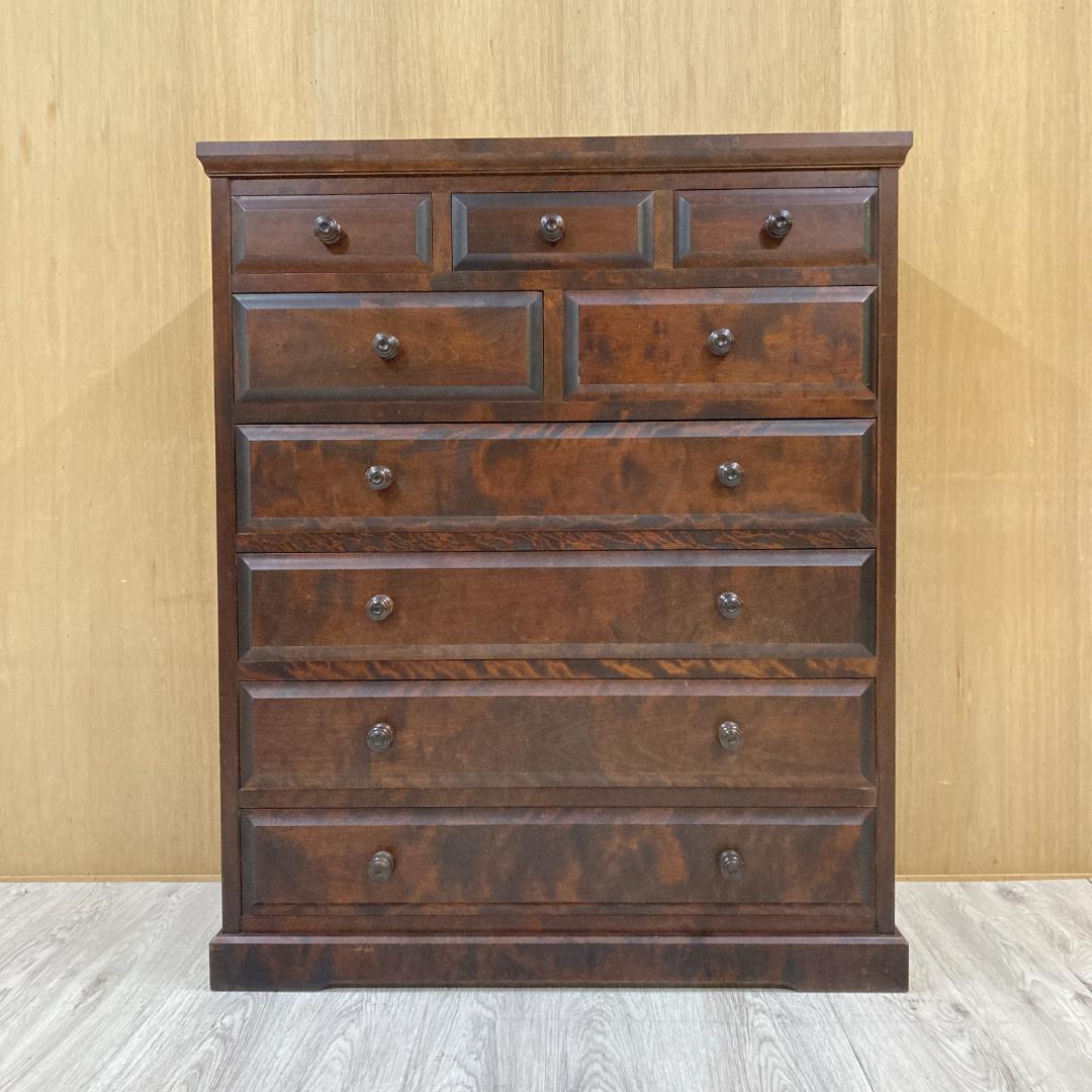 北海道民芸家具 整理箪笥 チェスト 樺材 和モダン 収納家具 北民