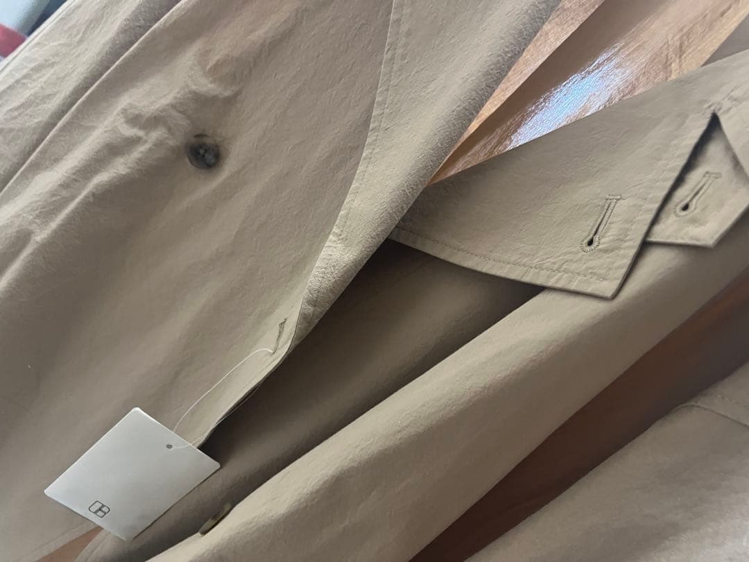 SLOBE IENA コットンニュアンストレンチコート M ベージュ