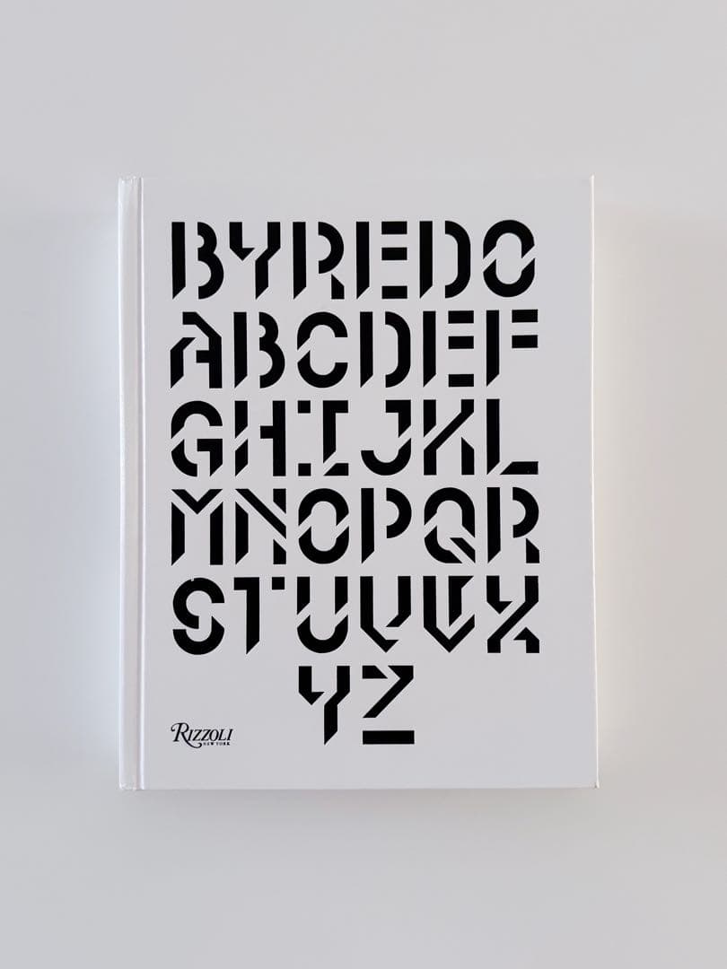 未使用 Rizzoli Byredo A to Z デザイン ブック 本