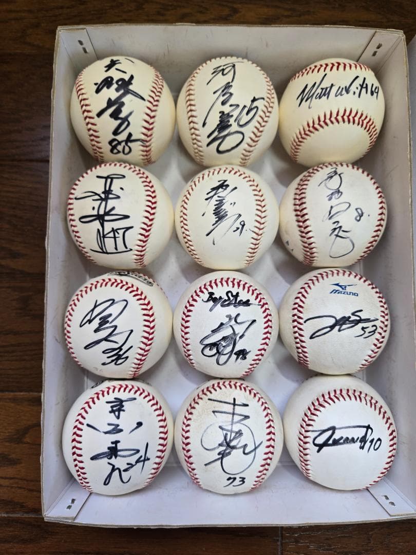 横浜DeNAベイスターズ　サインボール　36個（3ダース）① 　野球ボール