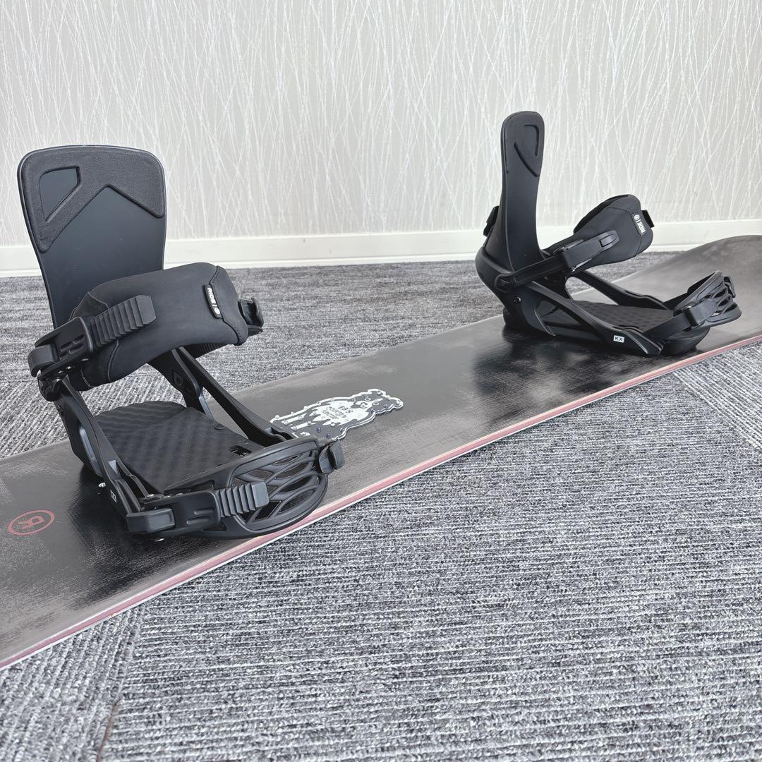 86超美品❗️超豪華❗️RIDE/ライド メンズ スノーボードセット★152cm