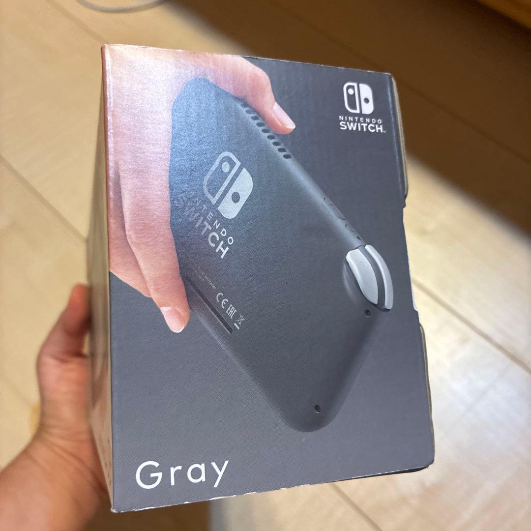 【新品・未使用】Nintendo Switch Lite グレー HDH-001