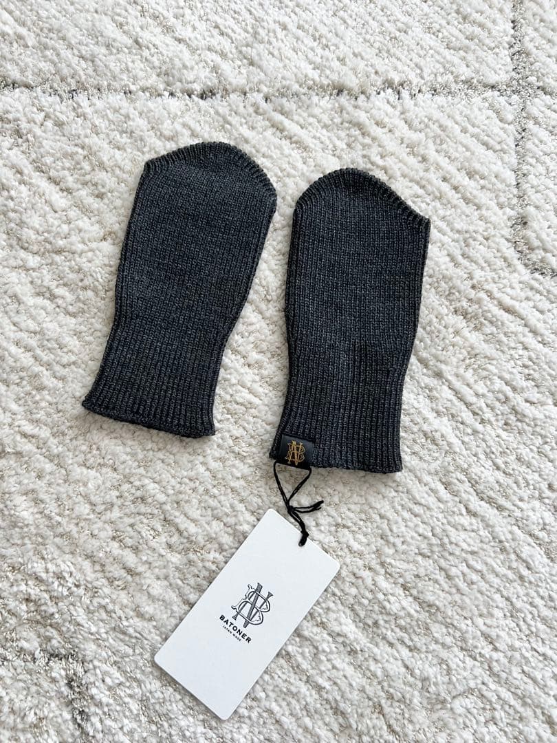 BATONER バトナー SOLID WOOL ハンドウォーマー