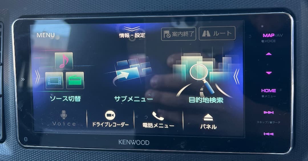 KENWOOD MDV-M906HDW ケンウッド 彩速ナビ2018