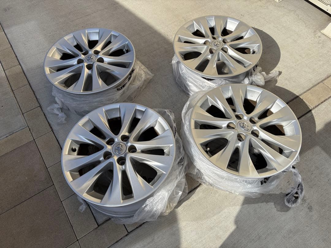 20 アルファード　純正　18インチ　ホイール　4本セット