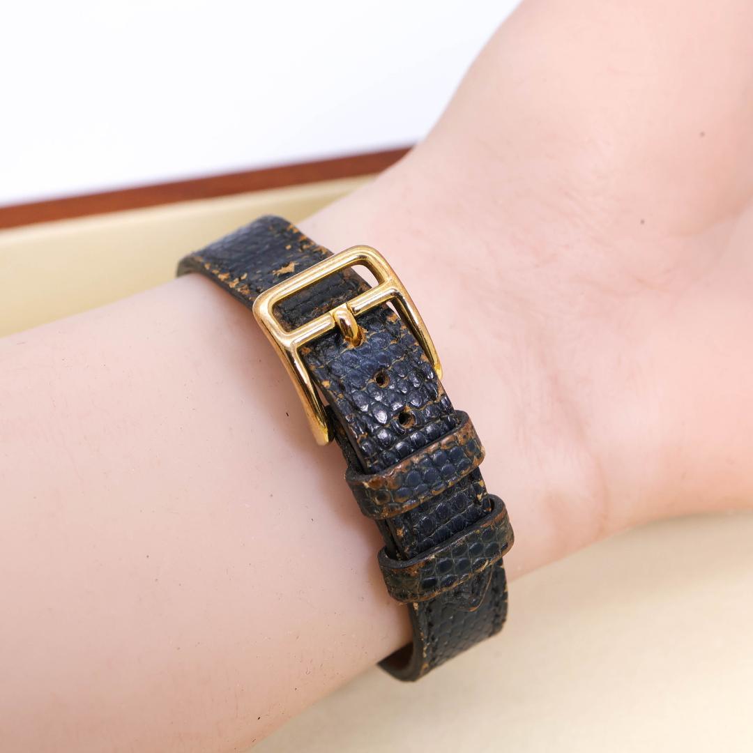 ジャンク品 Hermes ケリーウォッチ 腕時計 カデナ ヴィンテージ 2427