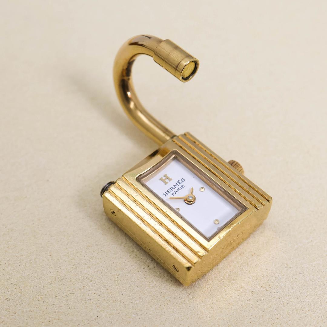 ジャンク品 Hermes ケリーウォッチ 腕時計 カデナ ヴィンテージ 2427