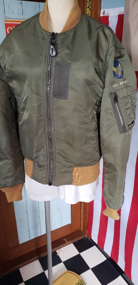 USA《SPIEWAK》MA-1 フライトジャケット 1953レプリカサイズ38