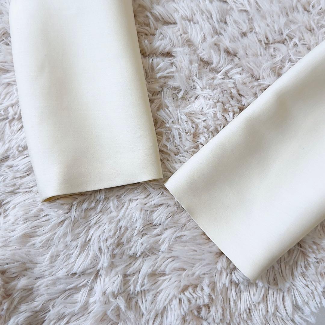 新品タグ付ꕥアナイ ウールシルクダブルテーラードジャケット 上品 日本製 M