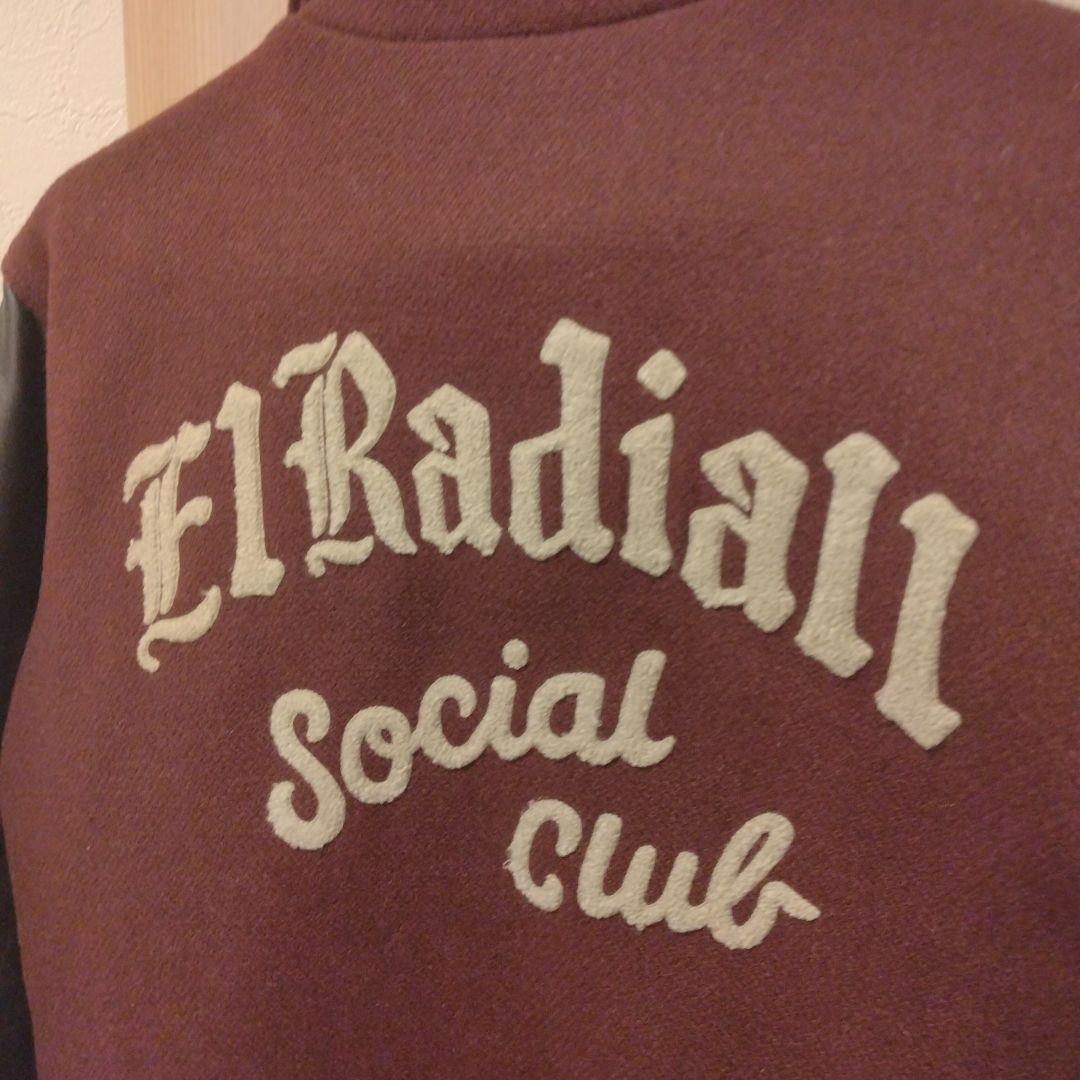 美品ラディアル　EL RADIAL　スタジャン　2010AW　レザー　ジャケット