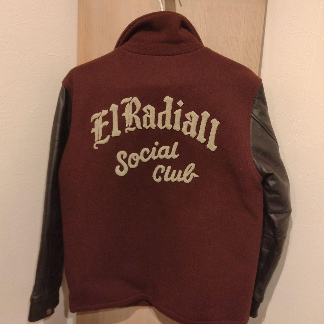 美品ラディアル　EL RADIAL　スタジャン　2010AW　レザー　ジャケット