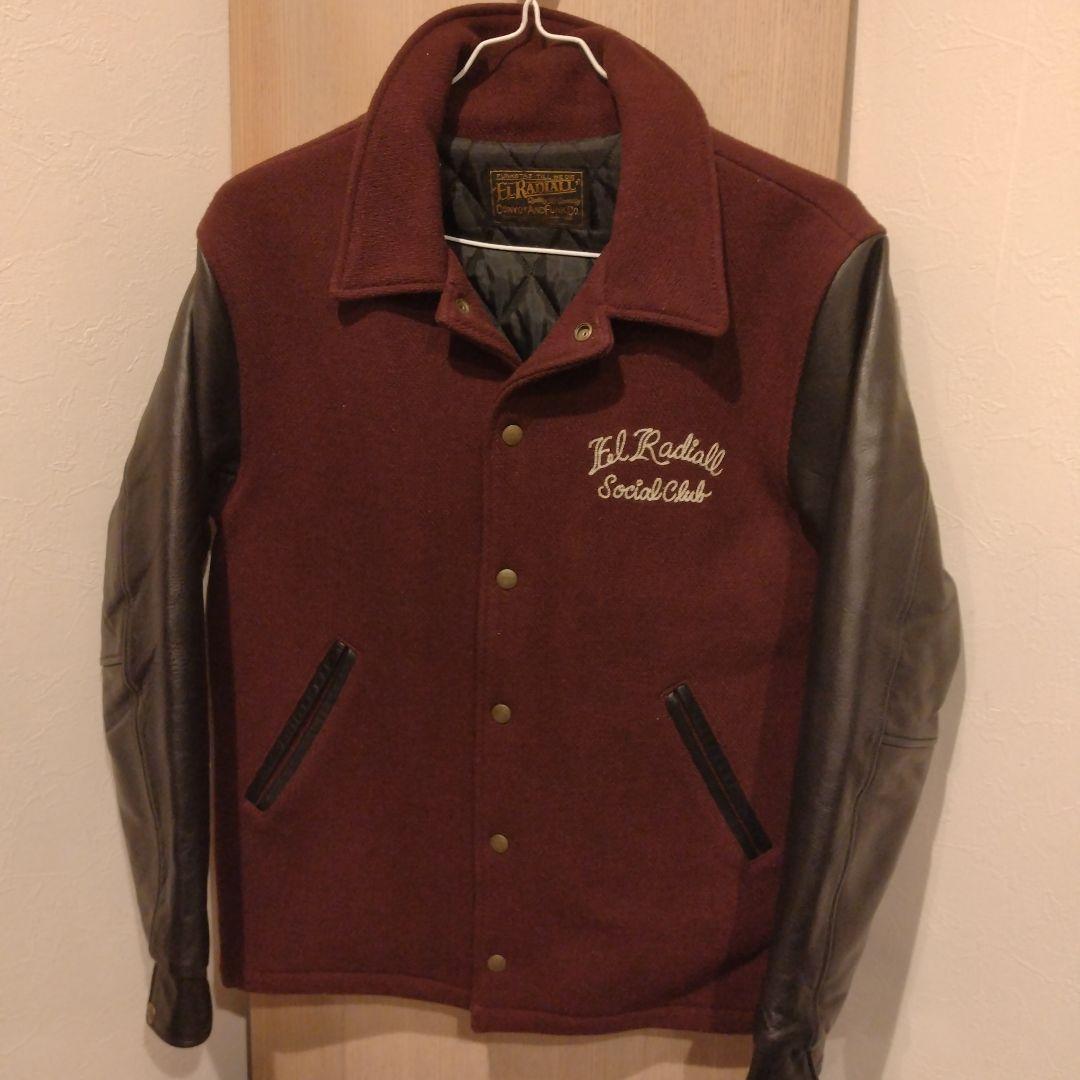 美品ラディアル　EL RADIAL　スタジャン　2010AW　レザー　ジャケット