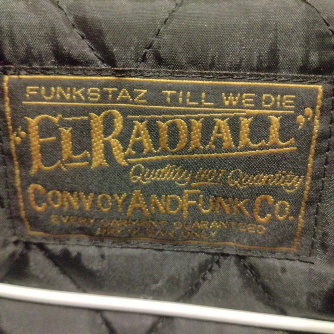 美品ラディアル　EL RADIAL　スタジャン　2010AW　レザー　ジャケット