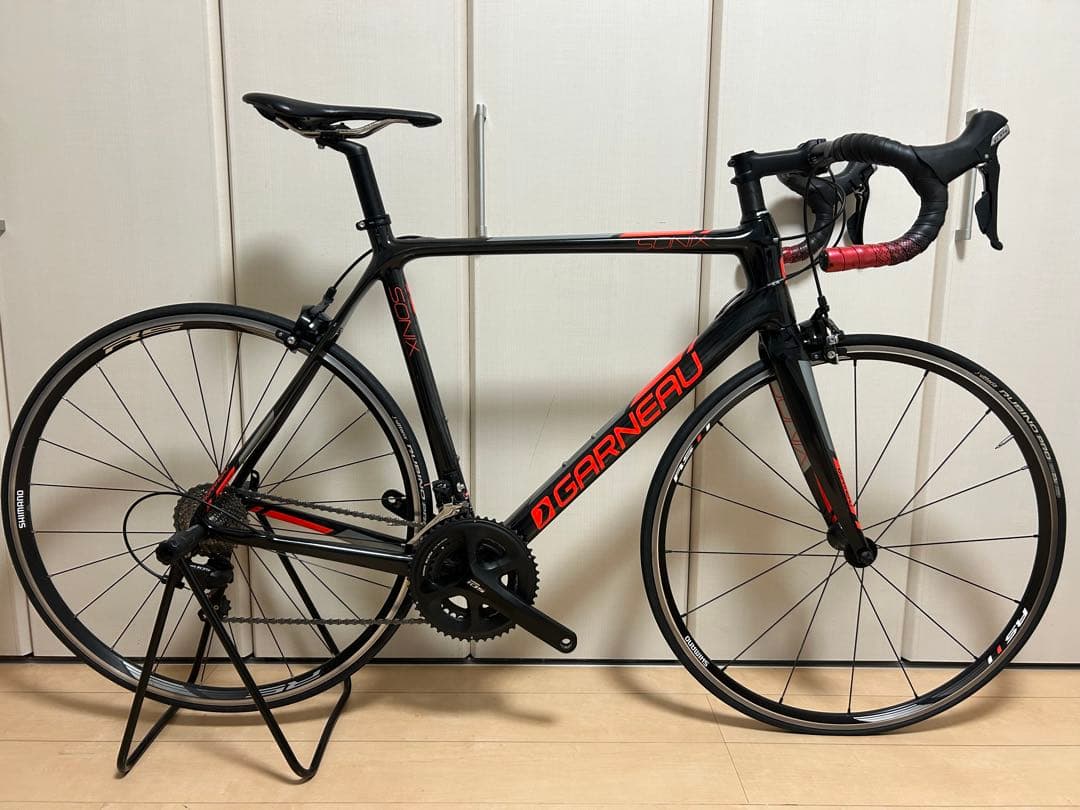 GARNEAU ロードバイク 105 ブラック/レッド