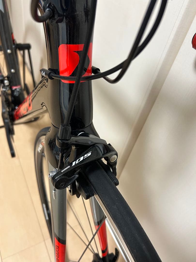 GARNEAU ロードバイク 105 ブラック/レッド