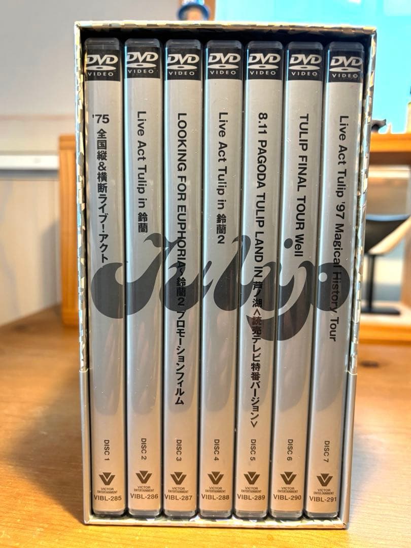 TULIP THE FILMS DVD チューリップ33周年記念BOX☆お値下げ