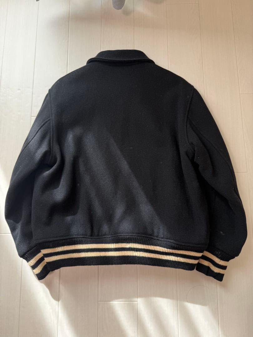 50s - 60s Vintage ウール スタジャン テディジャケット