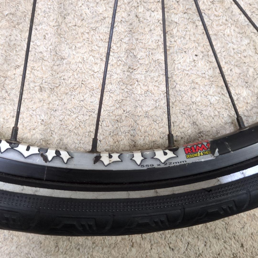 MTB 26インチホイールセット　SUNRIMS BLACKEYE