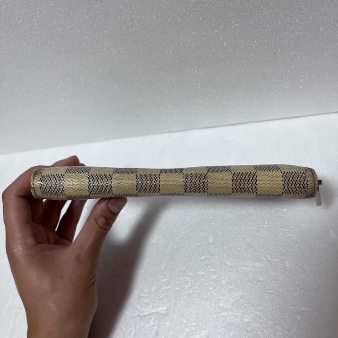 ルイヴィトン　アズール　イリュストレ　ジッピーウォレット　長財布　N63006