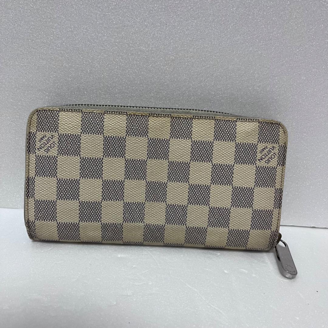 ルイヴィトン　アズール　イリュストレ　ジッピーウォレット　長財布　N63006