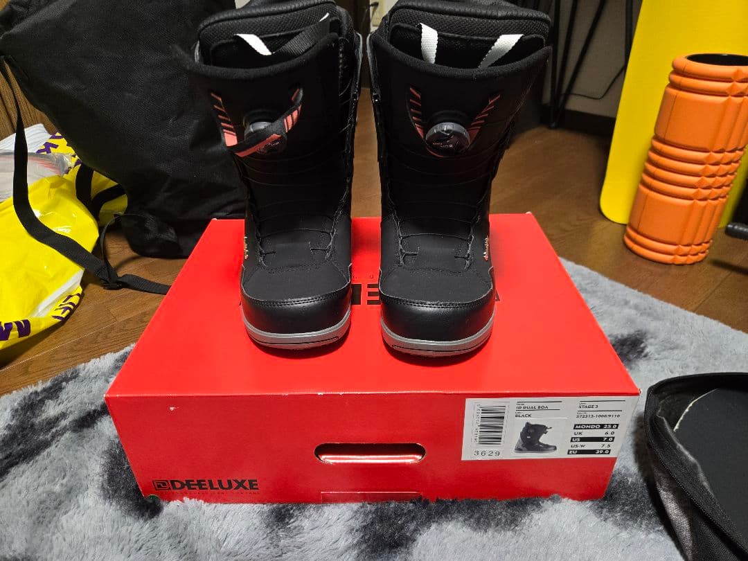 DEELUXE ID DUAL BOA ブラック 25.0