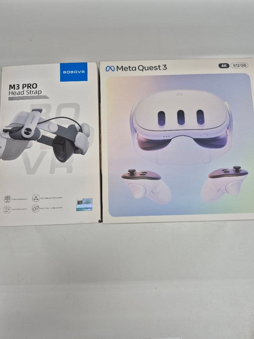  Quest 3 + M3 PRO ヘッドストラップ