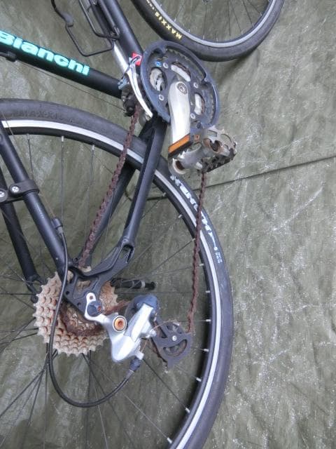 168：Bianchi Attivo　ビアンキ　ジャンク　引取限定：埼玉県所沢市