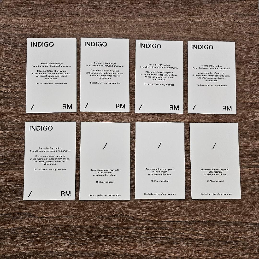 BTS Indigo RM ナムジュン 特典 ホログラム トレカ ラキドロ