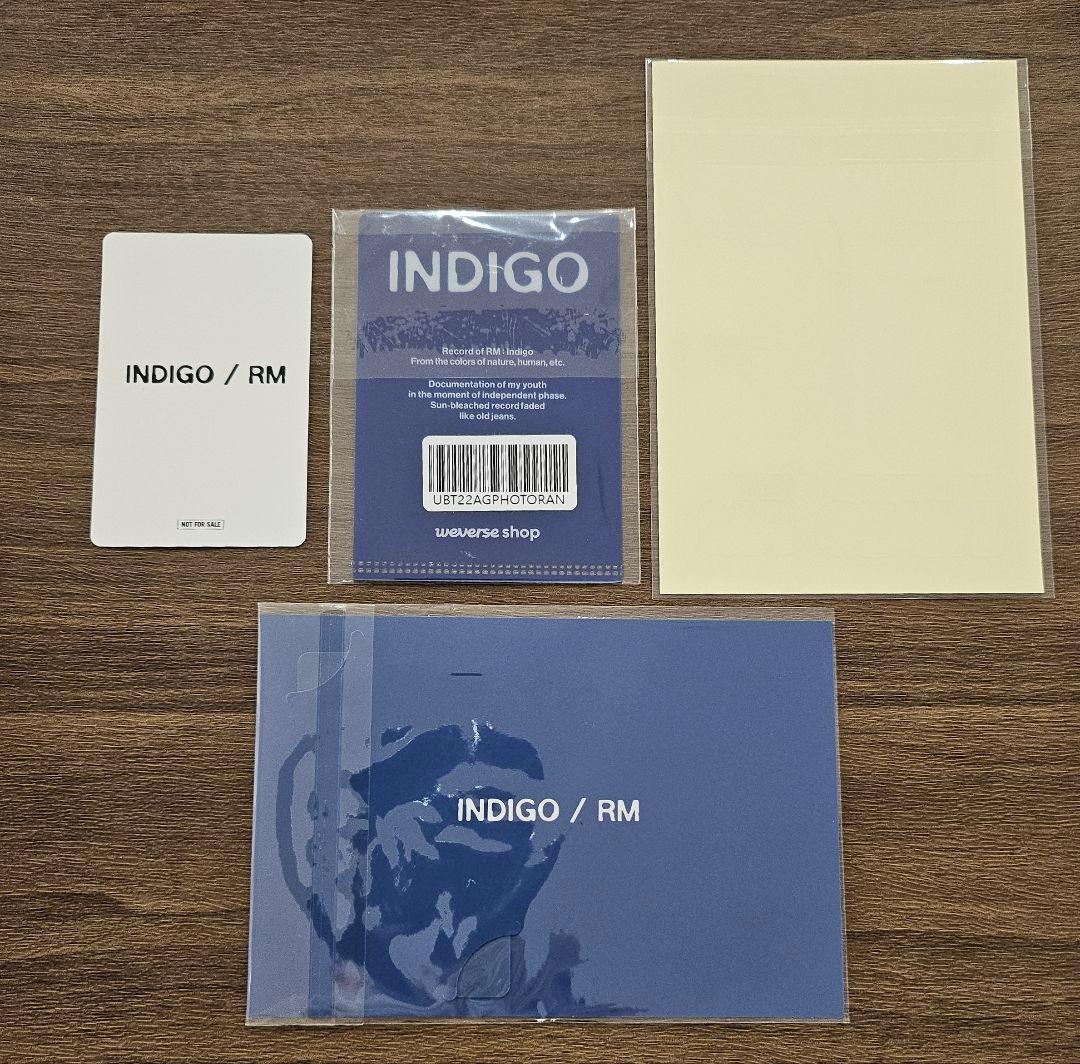BTS Indigo RM ナムジュン 特典 ホログラム トレカ ラキドロ