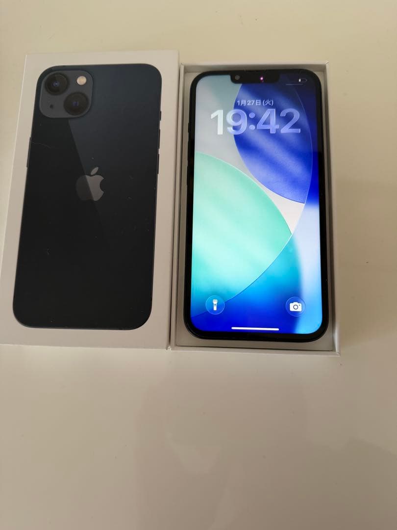 最終値下げ iPhone 13 ブラック 128GB 本体SIMフリー