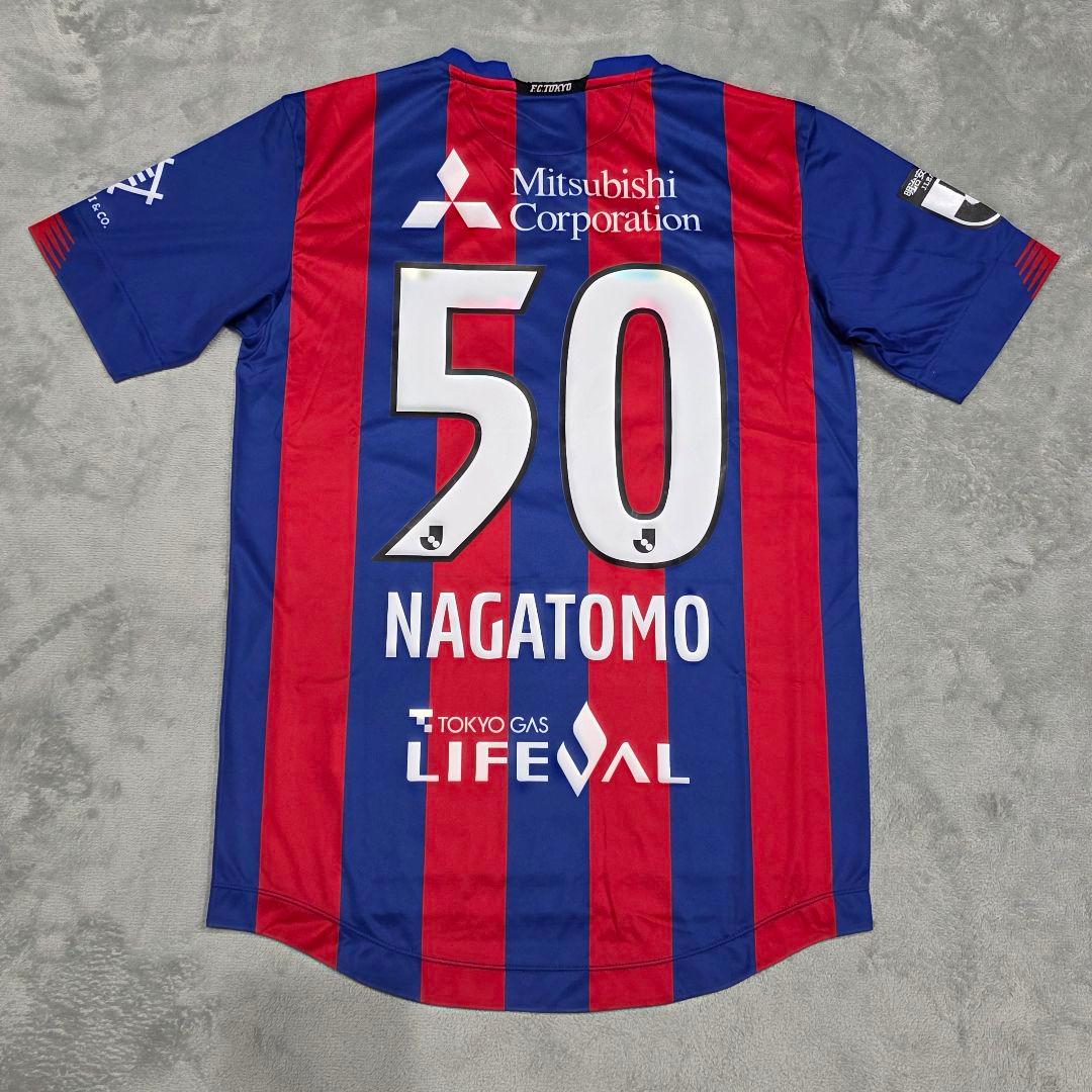 FC東京　2021　長友　ユニフォーム　M　ニューバランス　ストライプ　