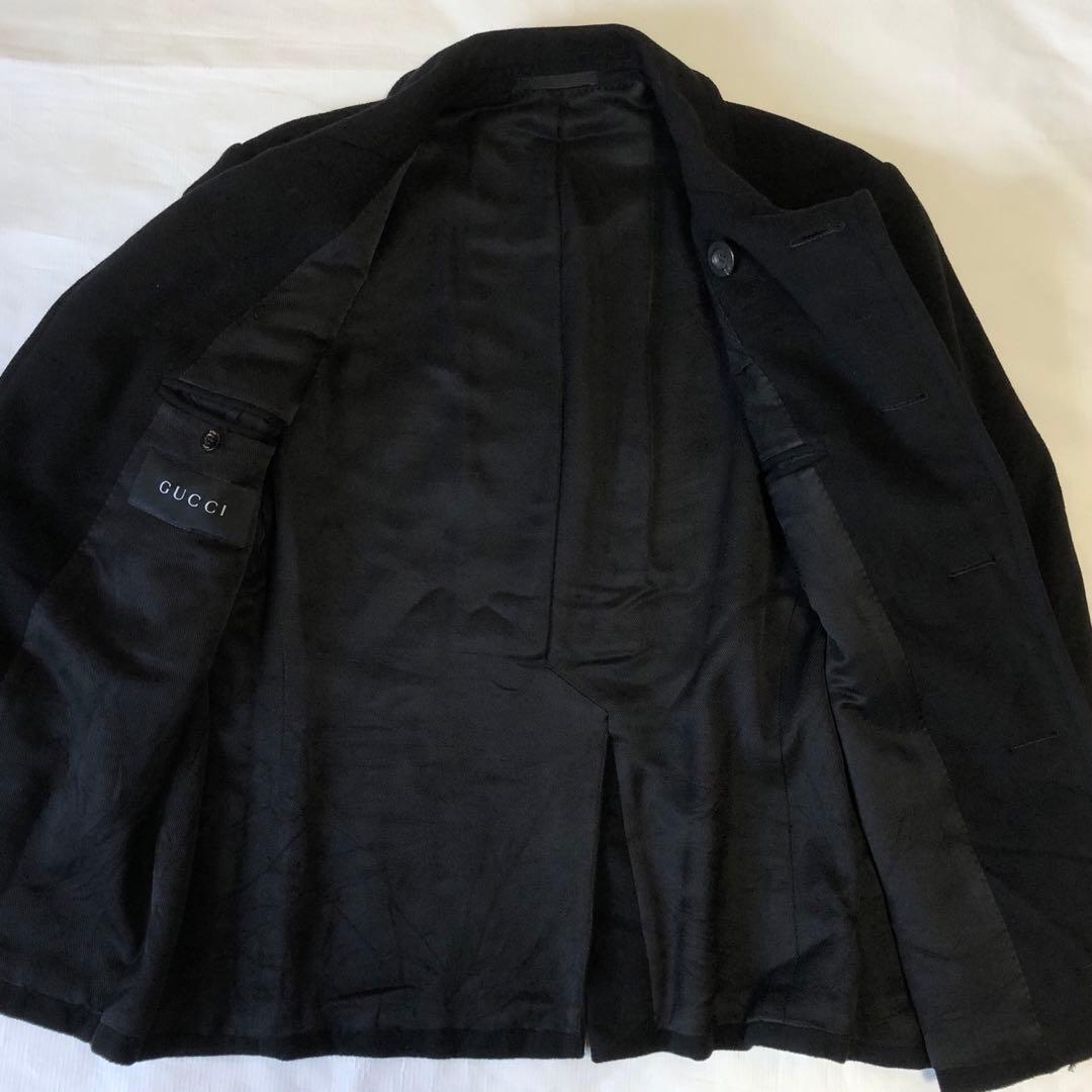 GUCCI by tom ford ウール Pコート ブラック archive