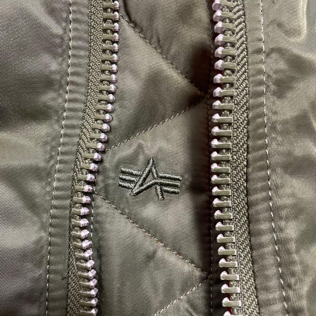 ALPHA INDUSTRIES ma1 リバーシブル　Mサイズ　Y2K