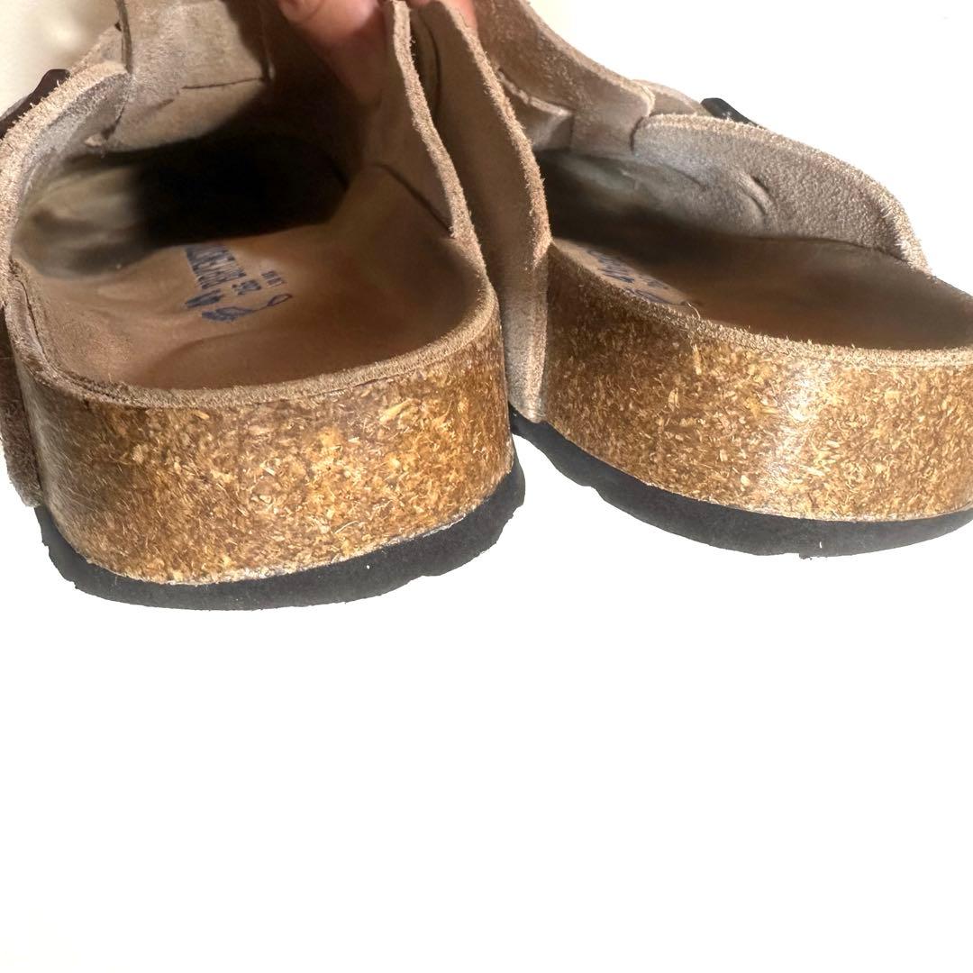 人気良品✨ビルケンシュトック 41 26.5 ボストン サボサンダル トープ