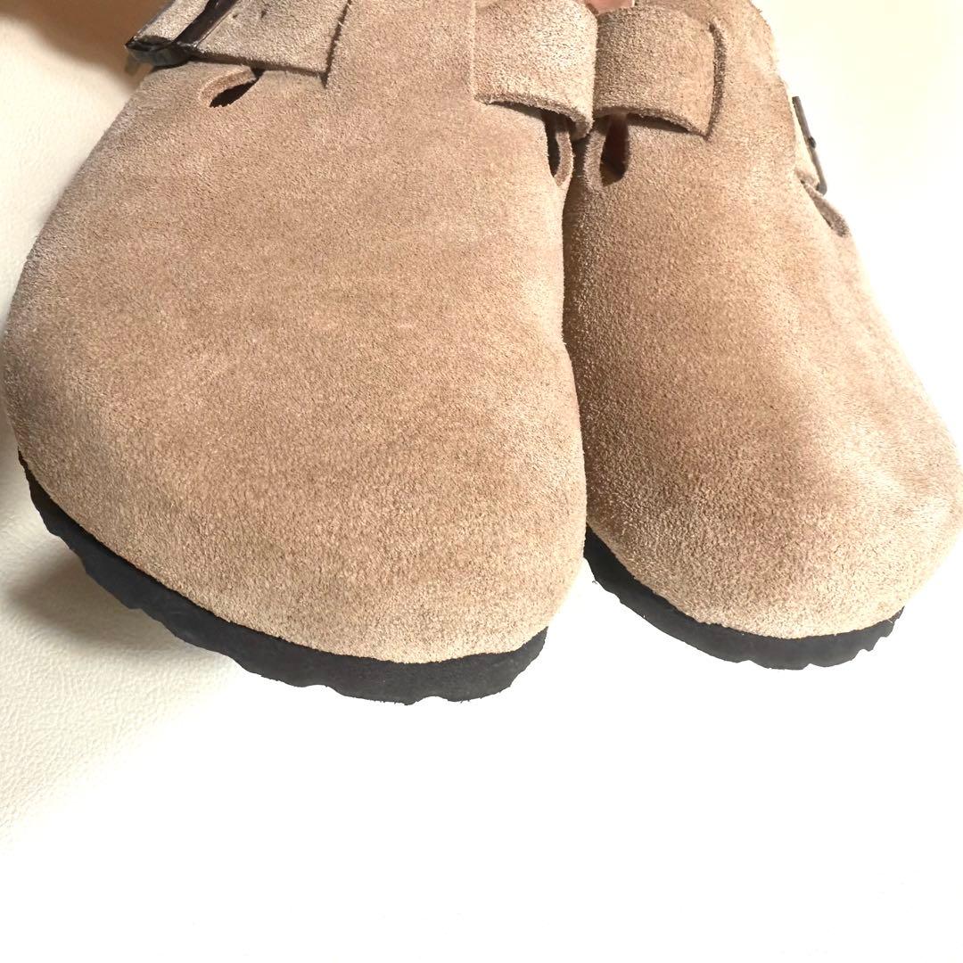 人気良品✨ビルケンシュトック 41 26.5 ボストン サボサンダル トープ