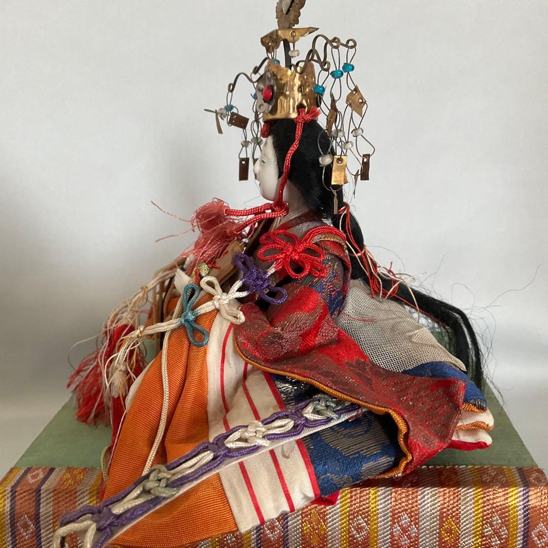 お雛様　親王飾　おひな様　雛祭り　レトロ　吊し雛　雛道具