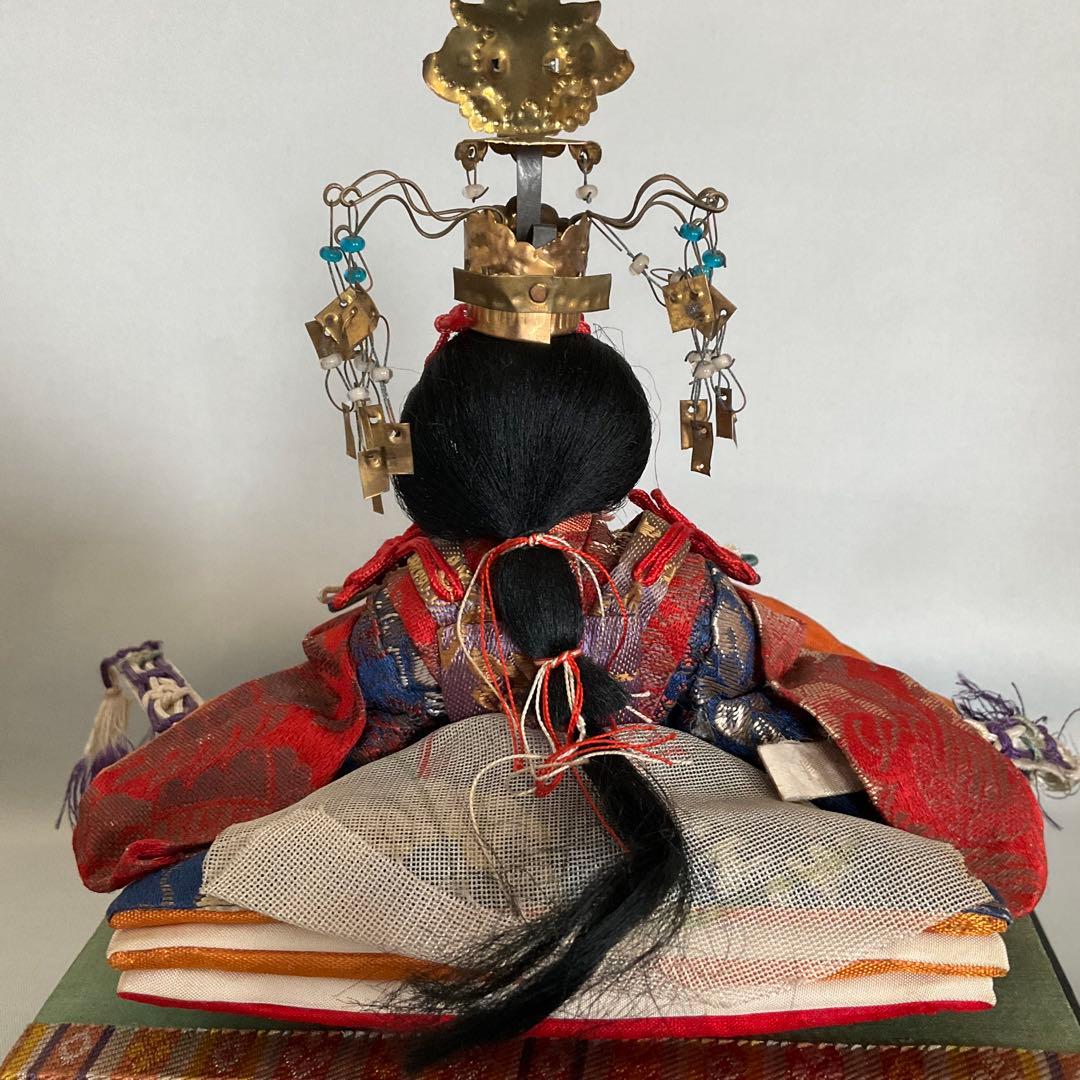 お雛様　親王飾　おひな様　雛祭り　レトロ　吊し雛　雛道具