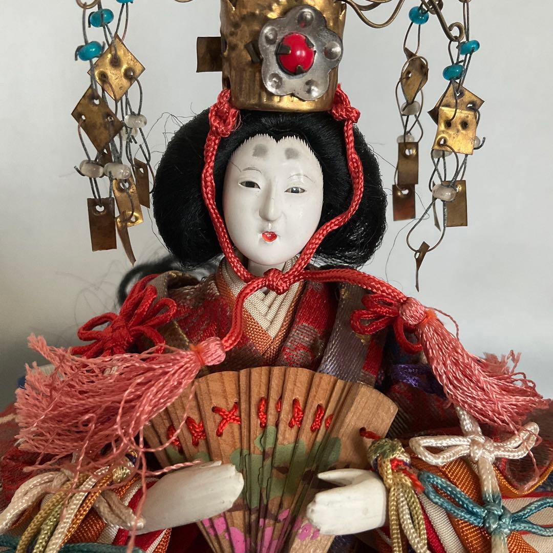 お雛様　親王飾　おひな様　雛祭り　レトロ　吊し雛　雛道具